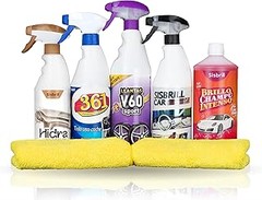 Problemas frecuentes al usar kits de limpieza con champú para coche