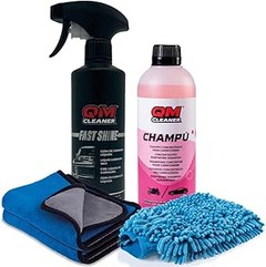 Kits de limpieza con champú para coche