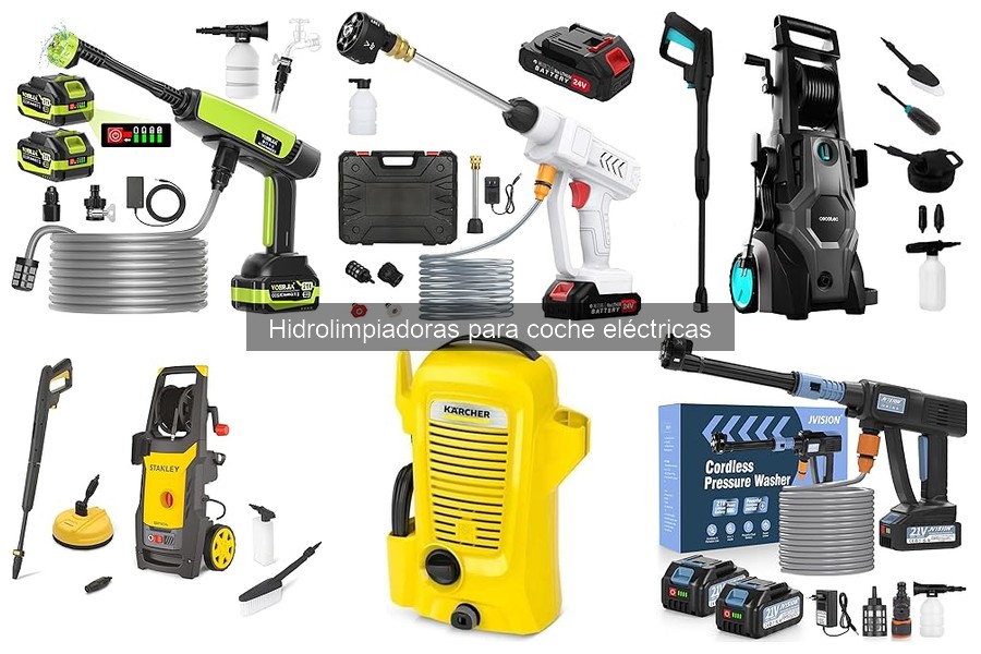 Accesorios Esenciales para Hidrolimpiadoras Eléctricas de Coche