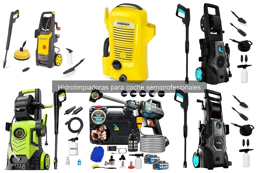 Accesorios Esenciales para Hidrolimpiadoras Semiprofesionales