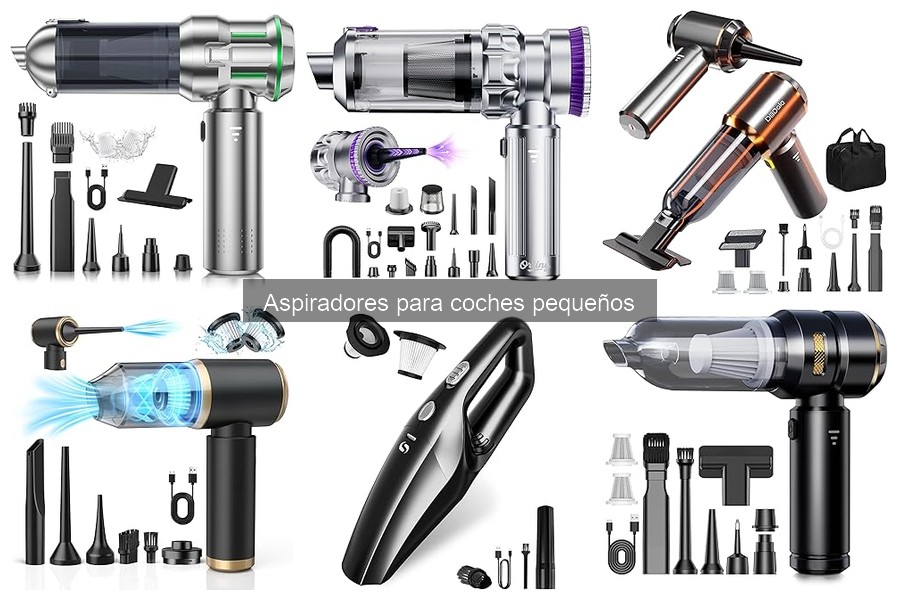 Accesorios imprescindibles para aspiradores de coches pequeños