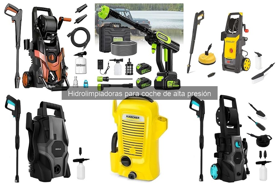 Accesorios imprescindibles para hidrolimpiadoras de alta presión