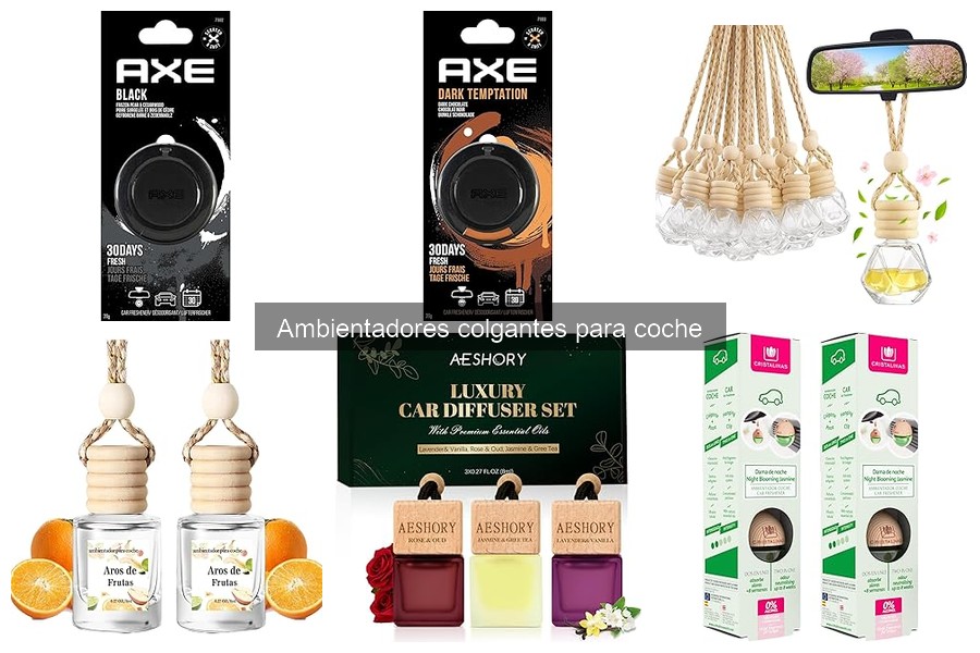 Alternativas a Ambientadores Colgantes para Coche
