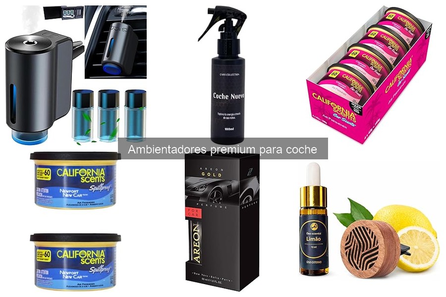 Alternativas a ambientadores premium para coche