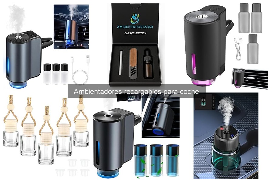 Alternativas a ambientadores recargables para coche