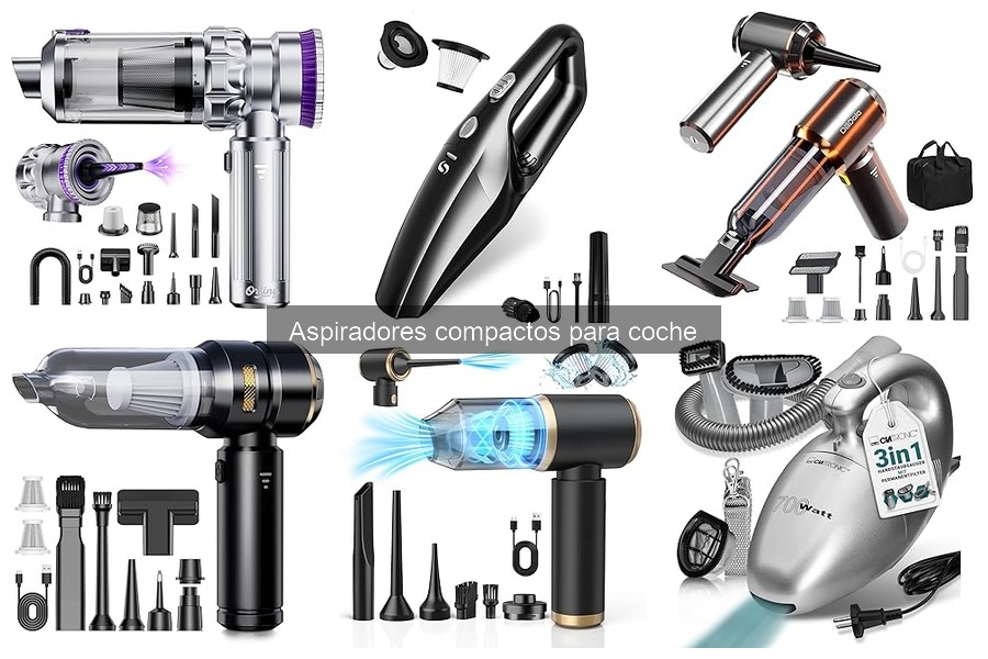 Alternativas a Aspiradores Compactos para Coche: Mejores Opciones