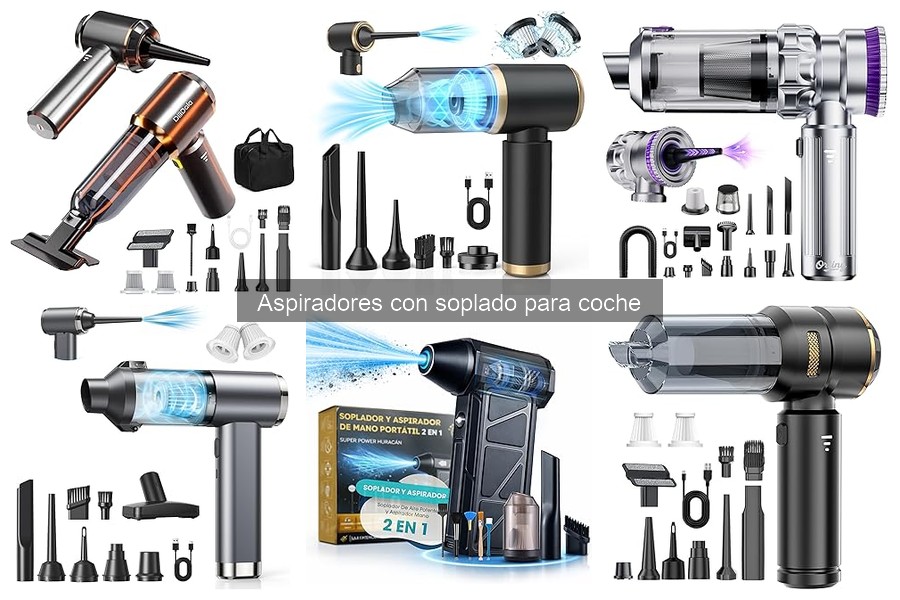 Alternativas a aspiradores con soplado para coche