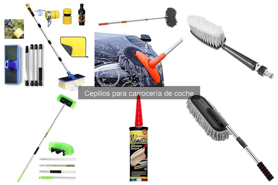 Alternativas a cepillos para carrocería en limpieza de coches