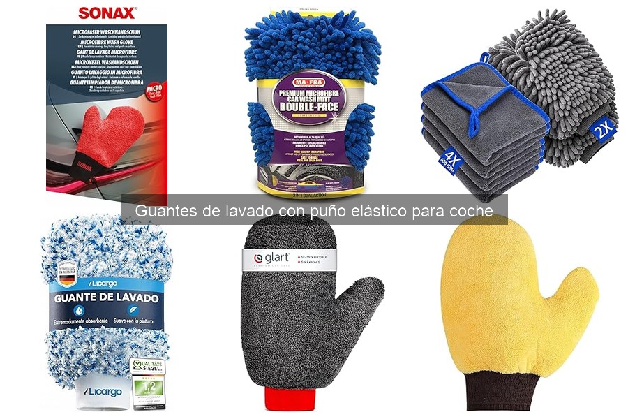 Alternativas a guantes de lavado para cuidar tu coche