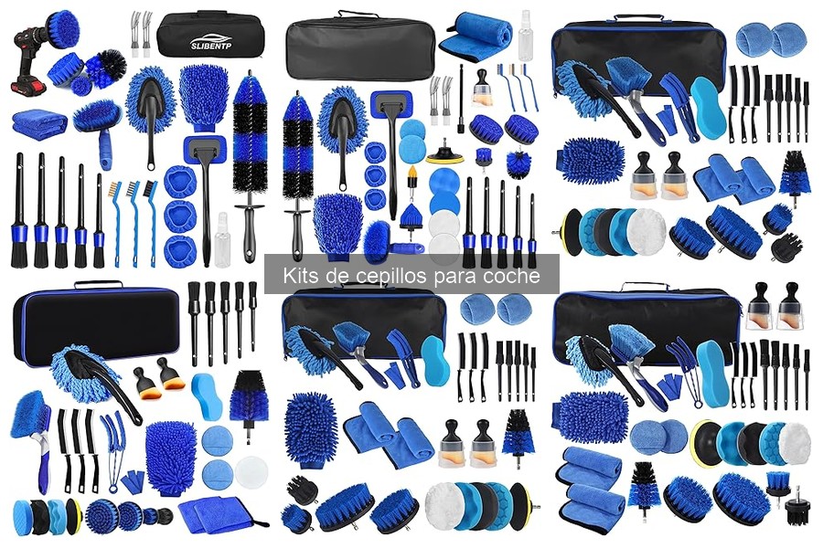 Alternativas a Kits de Cepillos para Limpiar el Coche