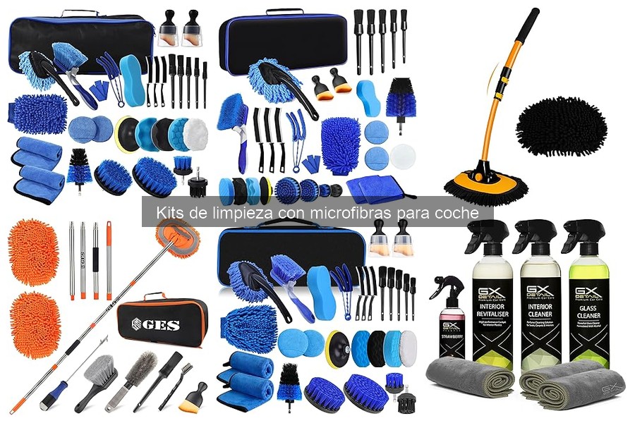 ** Alternativas a Kits de Limpieza con Microfibras para Coche