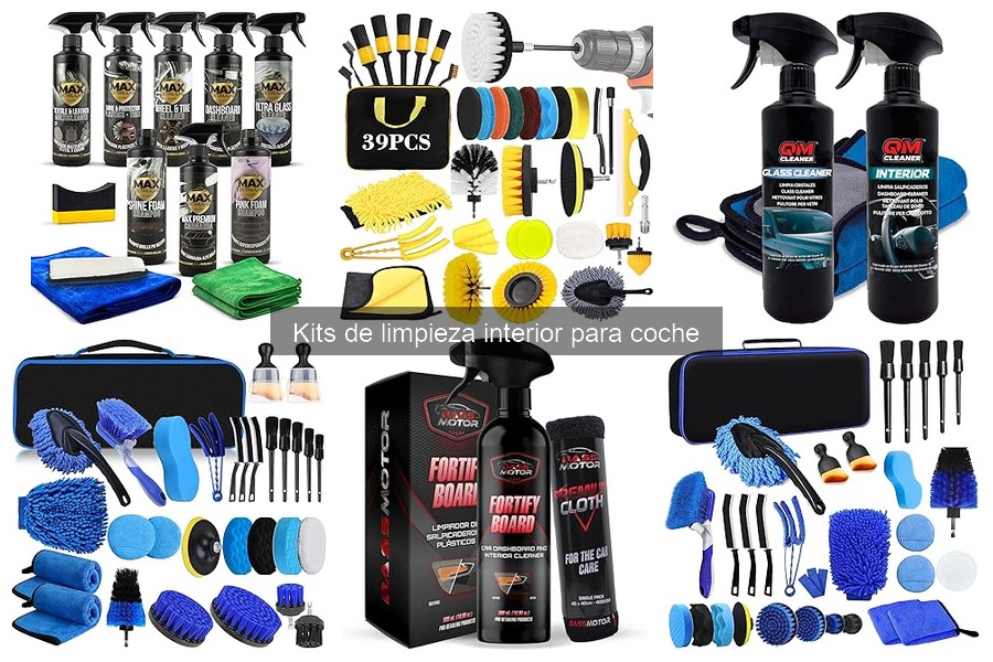 Alternativas a Kits de Limpieza Interior para Coche
