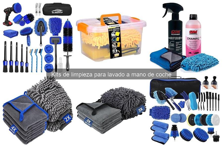 Alternativas a kits de limpieza para coche: métodos efectivos
