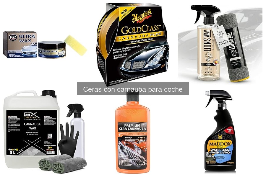 Alternativas a la cera de carnauba para el cuidado del coche