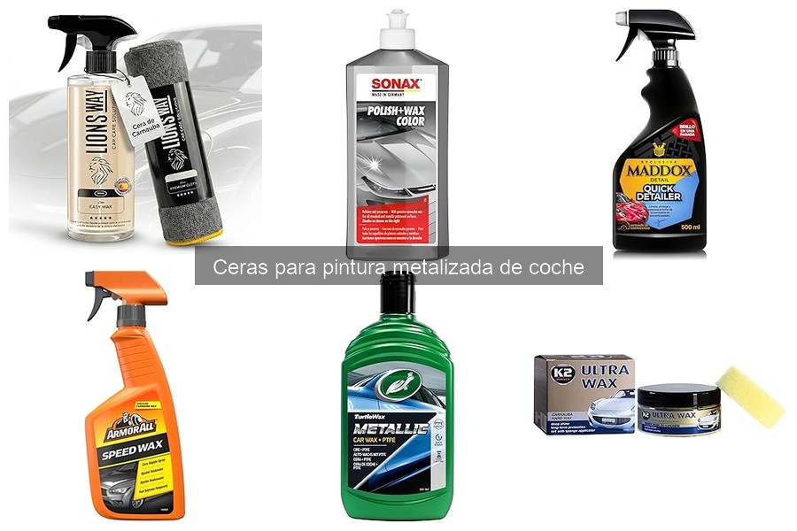 Alternativas a la cera para pintura metalizada del coche