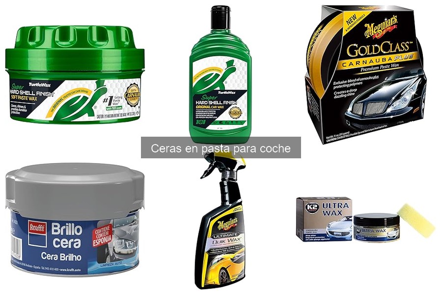 Alternativas a las ceras en pasta para el cuidado del coche
