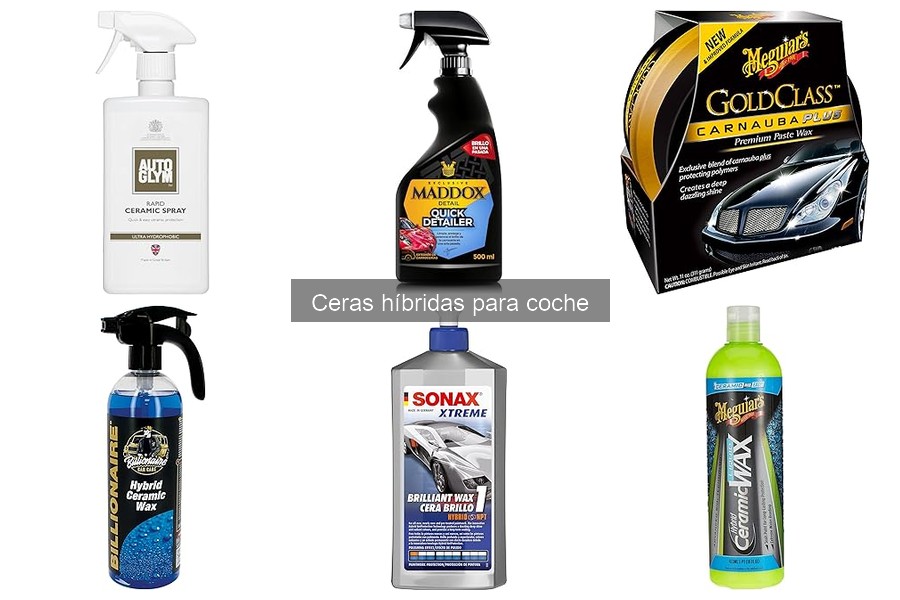 Alternativas a las ceras híbridas para el cuidado del coche
