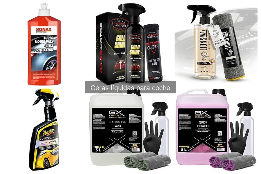 Alternativas a las ceras líquidas para coche: ¿cuál elegir?