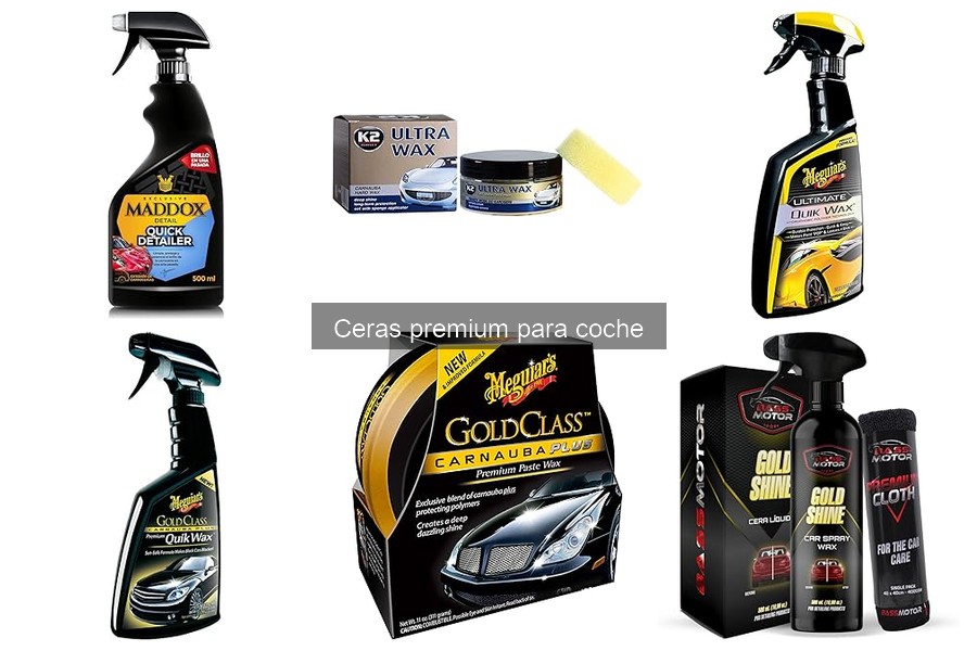 Alternativas a las ceras premium para coche: ¿efectivas?