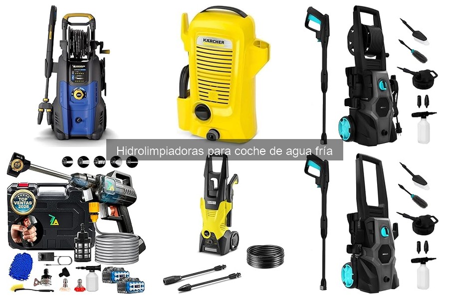 Alternativas a las hidrolimpiadoras de agua fría para coches