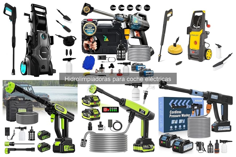 Alternativas a las hidrolimpiadoras eléctricas para limpieza de coches