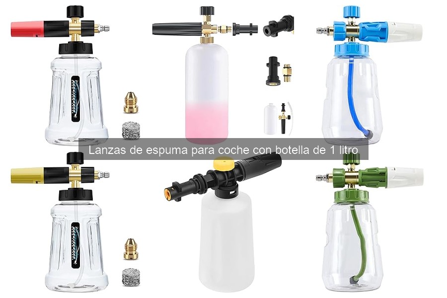 Alternativas a las Lanzas de Espuma para Limpiar el Coche