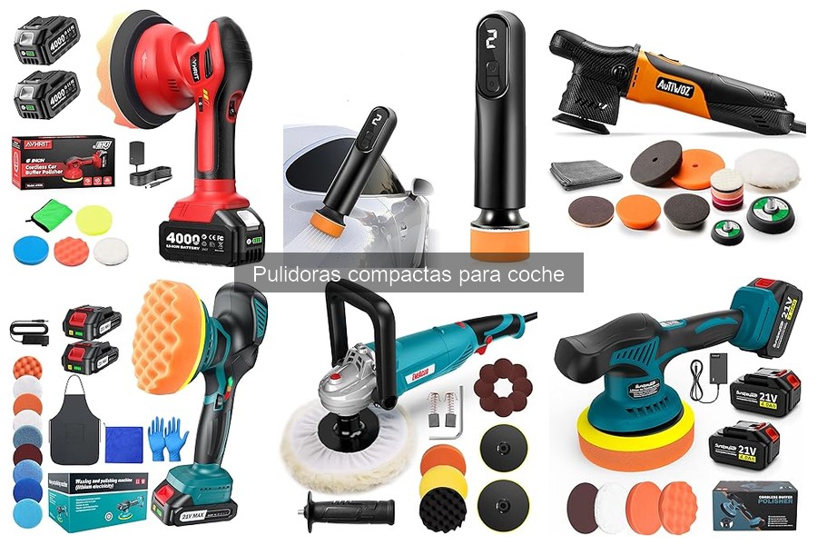 Alternativas a las pulidoras compactas para pulir el coche