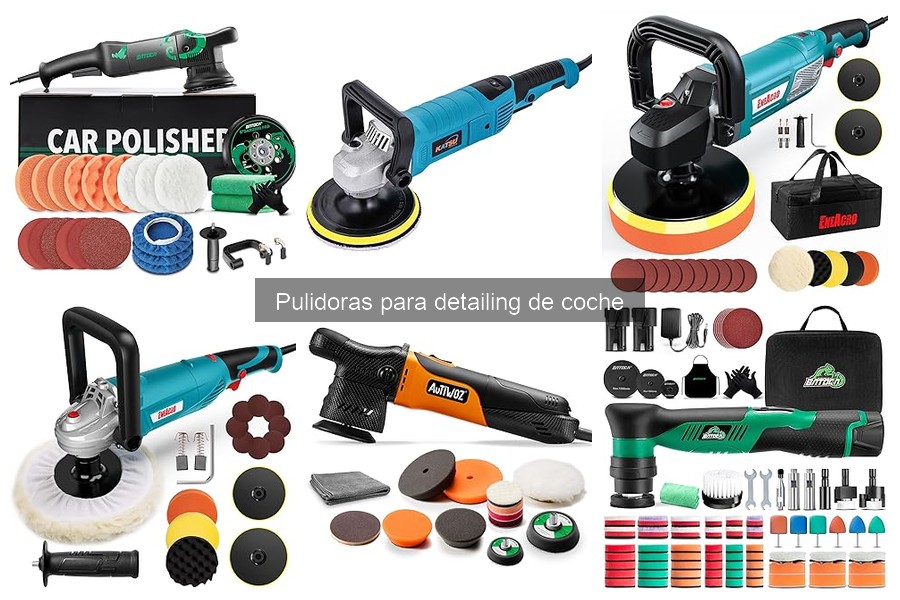 Alternativas a las pulidoras para detailing de coche
