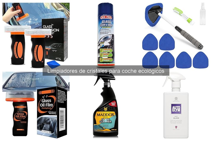 Alternativas a limpiadores de cristales ecológicos para coche