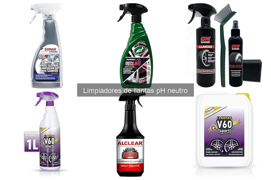 Alternativas a limpiadores de llantas pH neutro: pros y contras