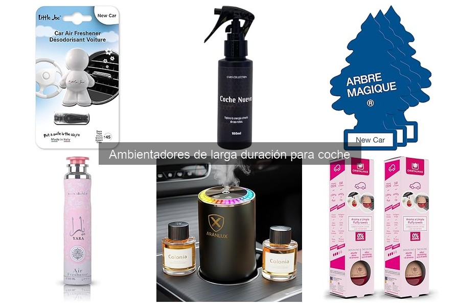 Alternativas a los ambientadores de larga duración para coche