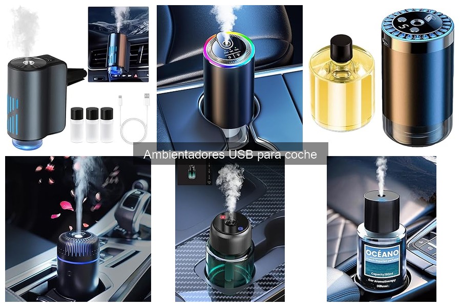 Alternativas a los ambientadores USB para coche