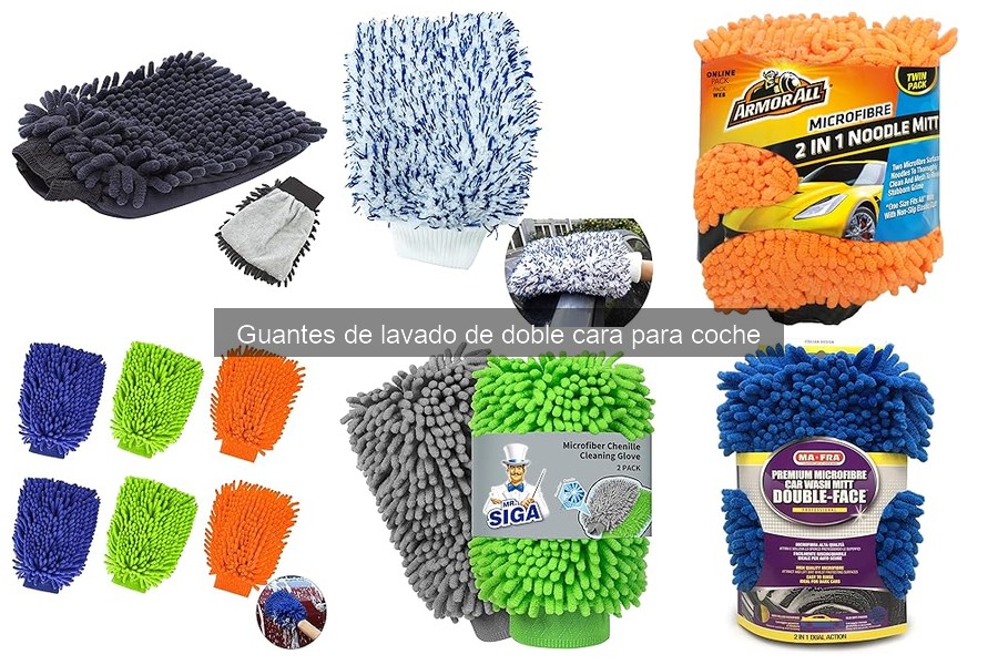 Alternativas a los Guantes de Lavado de Doble Cara para Coche