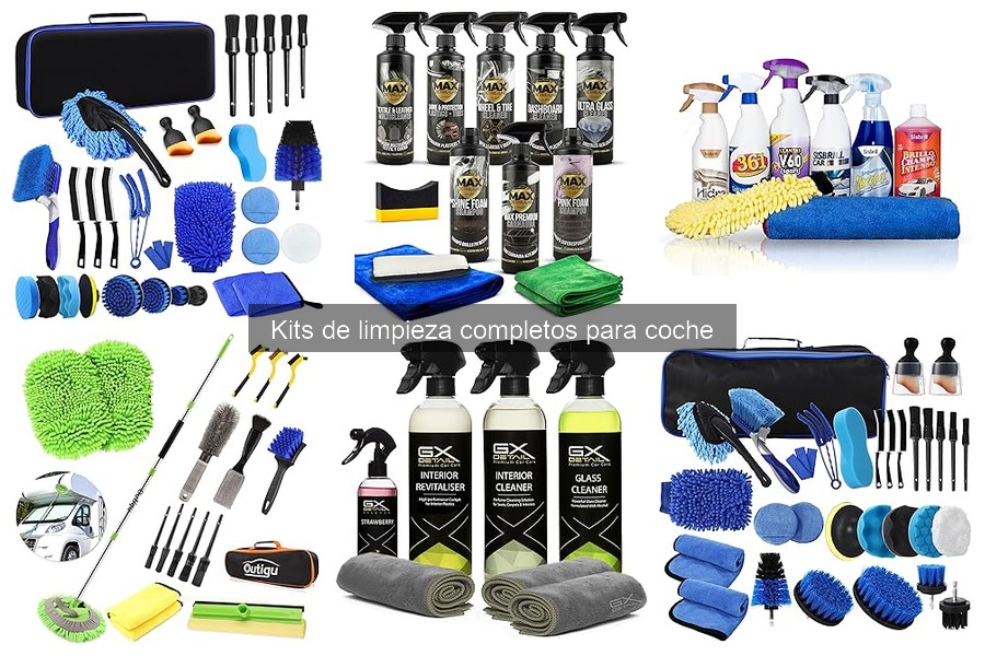 Alternativas a los Kits de Limpieza Completos para Coche