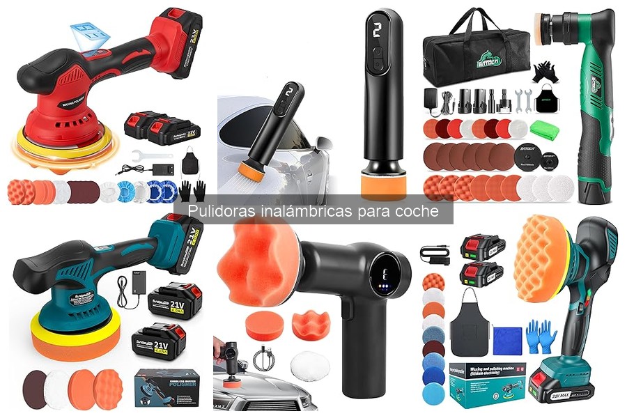 Alternativas a pulidoras inalámbricas para coche: opciones efectivas