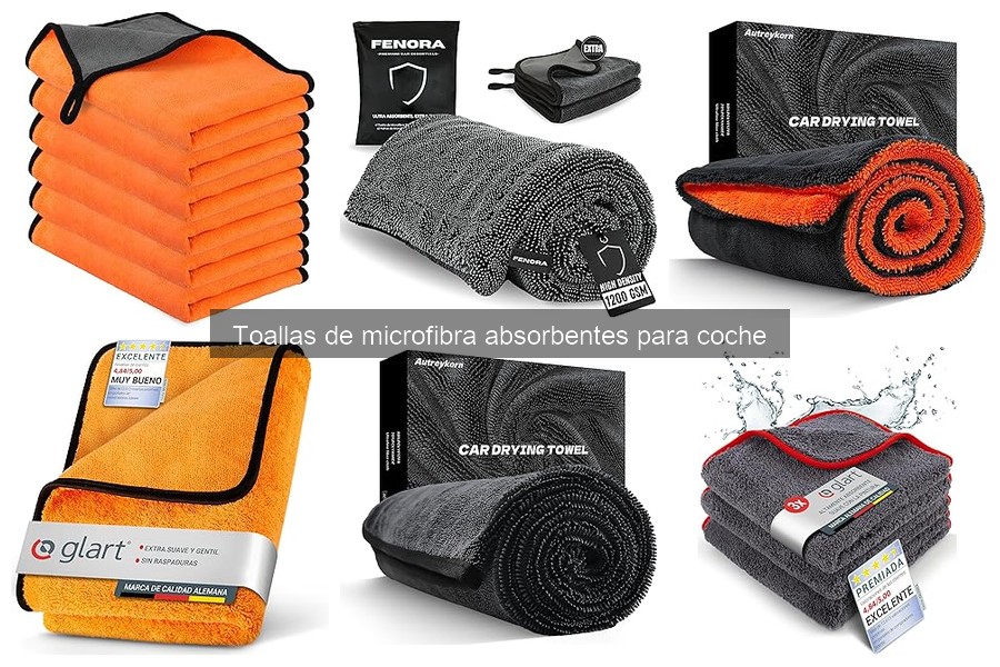 Alternativas a toallas de microfibra para limpiar el coche