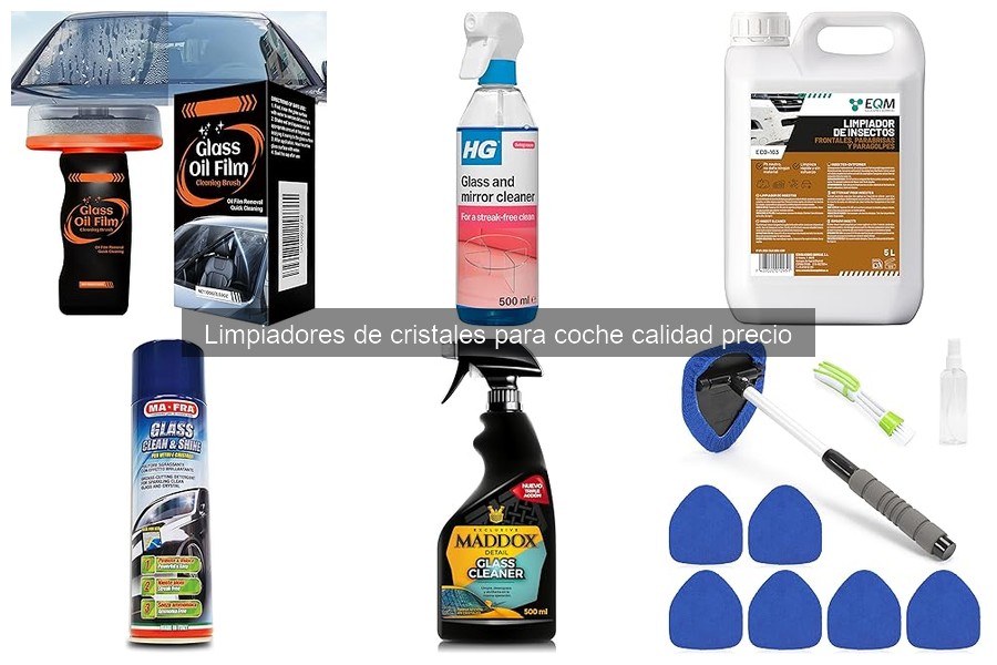 Alternativas Caseras a Limpiadores de Cristales para Coche