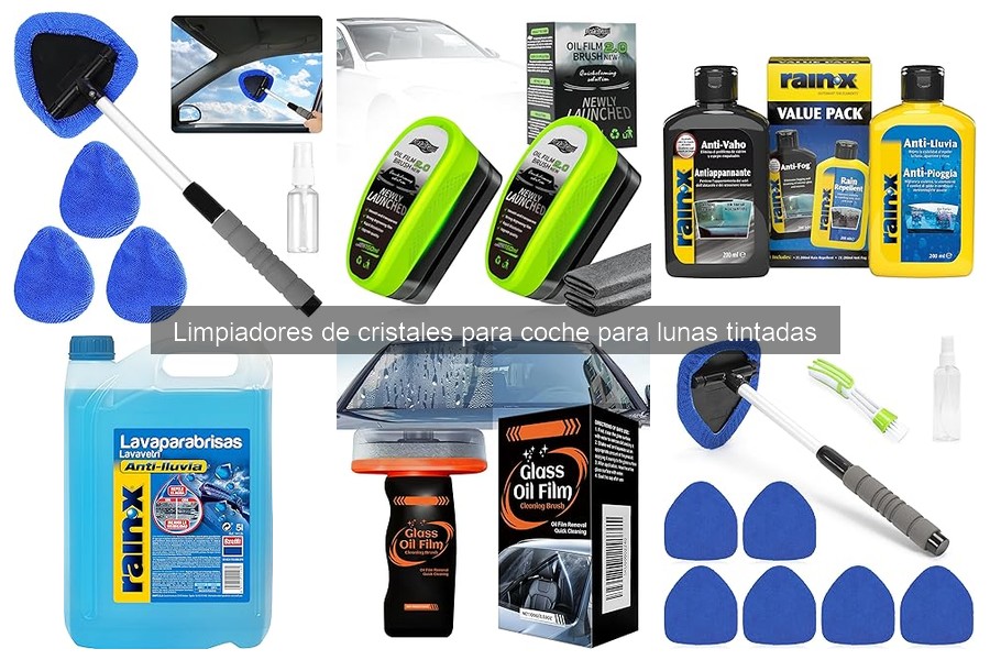 Alternativas caseras a limpiadores de cristales para coches