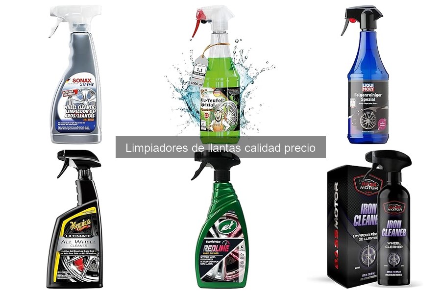 Alternativas caseras a limpiadores de llantas comerciales