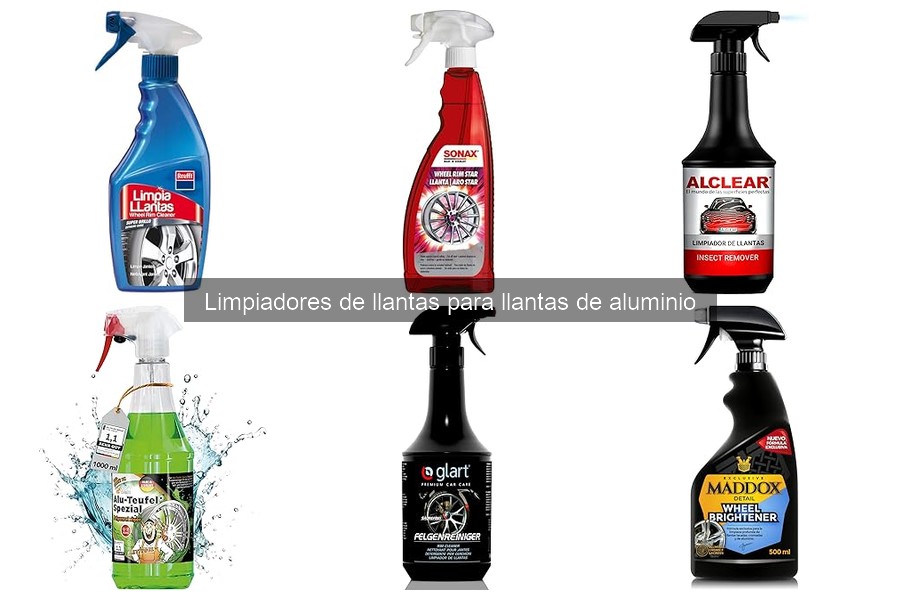 Alternativas caseras a limpiadores de llantas de aluminio