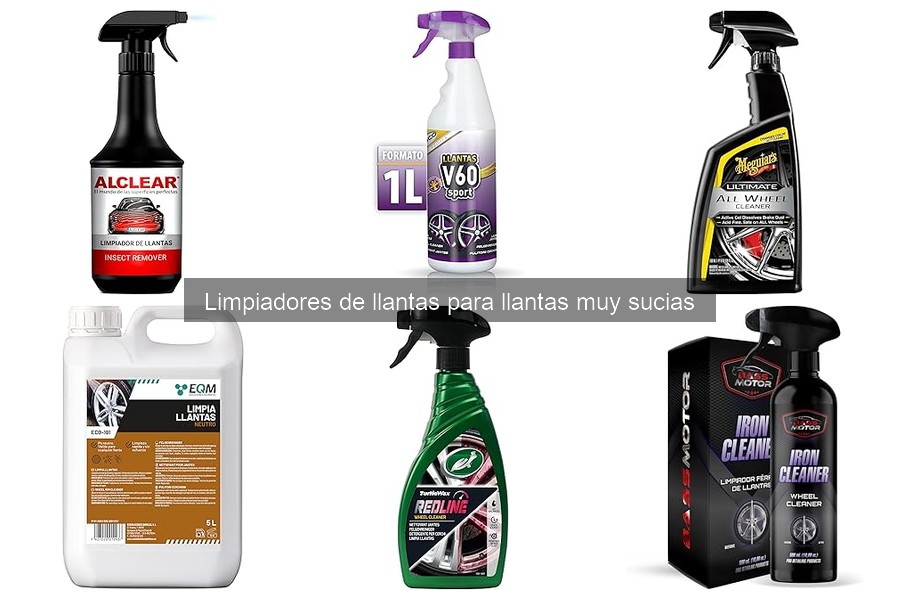 Alternativas caseras para limpiar llantas muy sucias