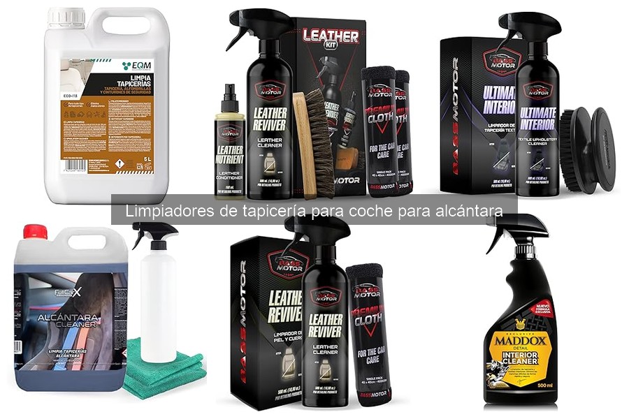 Alternativas de limpieza natural para alcántara de coche