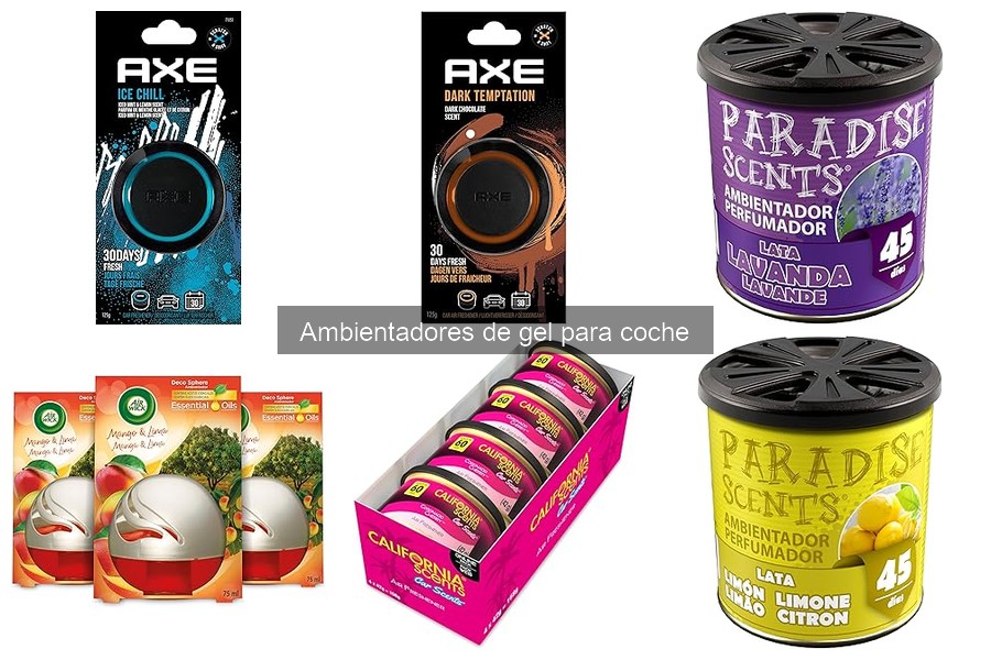 Alternativas Ecológicas a Ambientadores de Gel para Coche