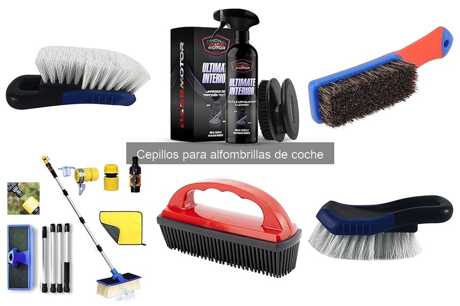 Alternativas efectivas a cepillos para alfombrillas de coche
