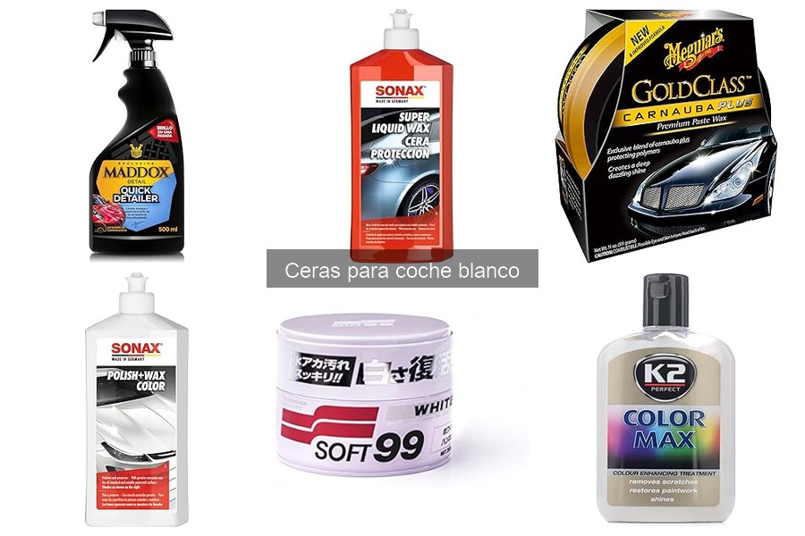Alternativas efectivas a la cera para coche blanco