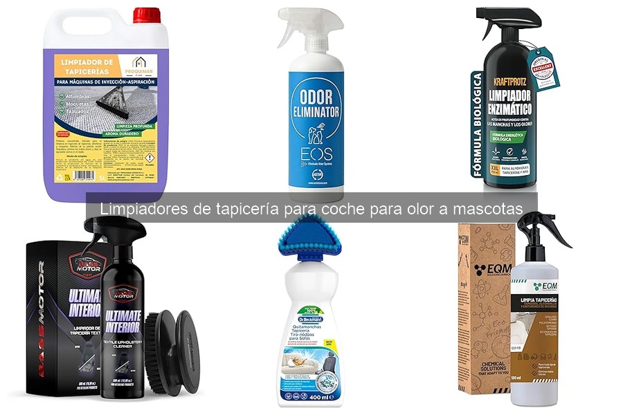Alternativas efectivas a limpiadores de tapicería para olores de mascotas