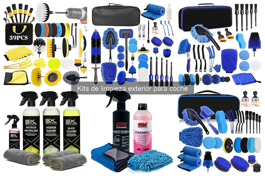 Alternativas Eficaces a Kits de Limpieza Exterior para Coches