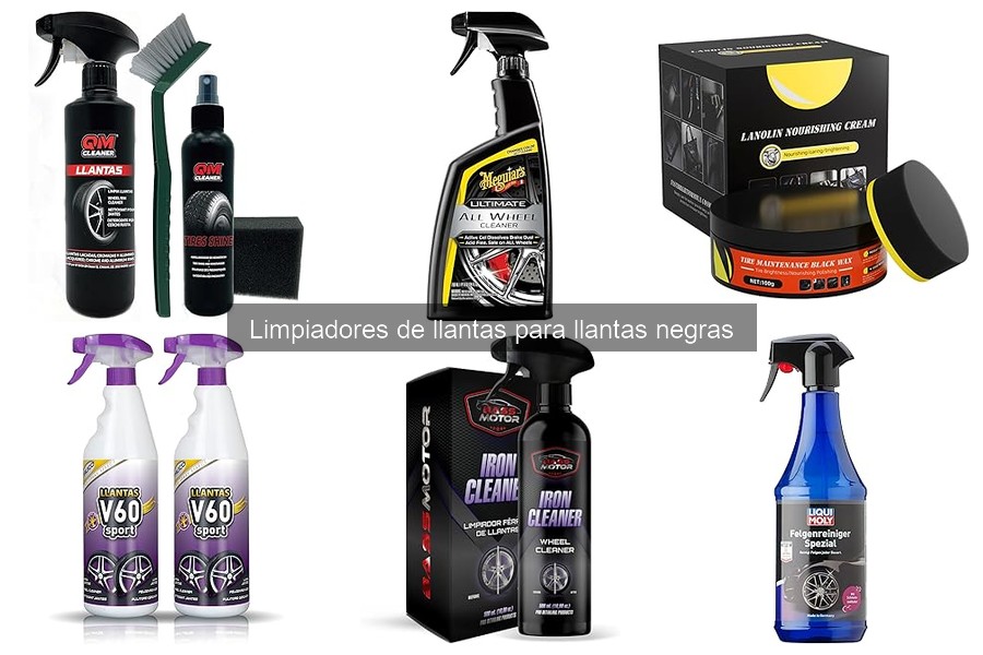 Alternativas naturales a limpiadores de llantas comerciales