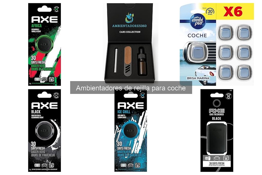 Alternativas naturales a los ambientadores de rejilla para coche
