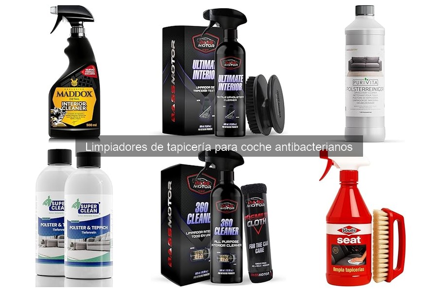 Alternativas naturales a los limpiadores de tapicería antibacterianos